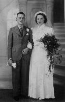 Arnold and Edith's wedding