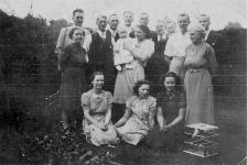 Edith on her 21st birthday