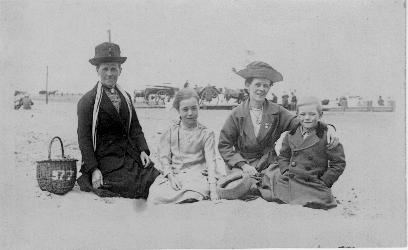 [Martha with Ellen Ann, Beatie and Arnold]